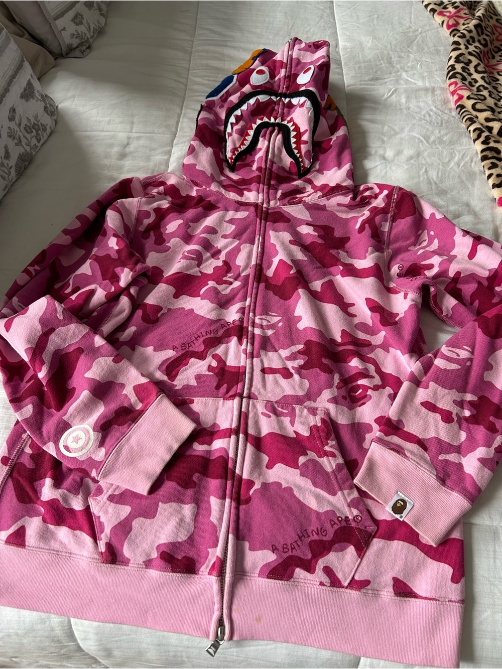 Authentic Bape Hoodie , never won! Perfect condition!